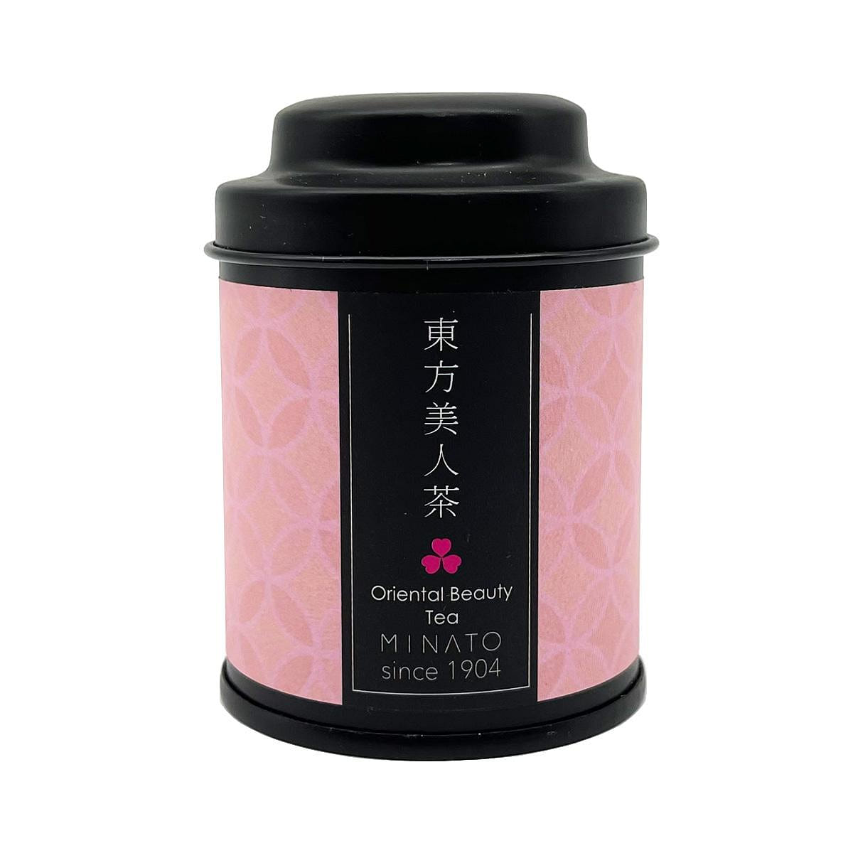 MINATO Oriental Beauty Tea (mini round black tin) 10 그램