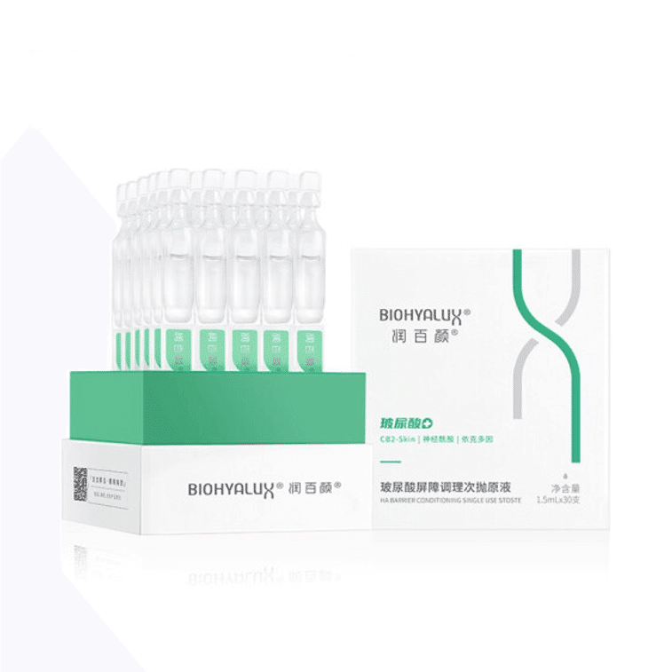 Biohyalux Hyaluronic Acid Barrier Toning Sublime Serum 1.5ml*30 pcs 1 케이스