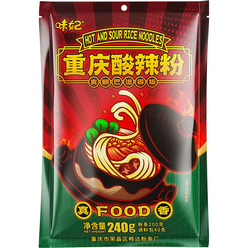 Sour and Spicy Noodles Chongqing * 1 Bag 240 그램
