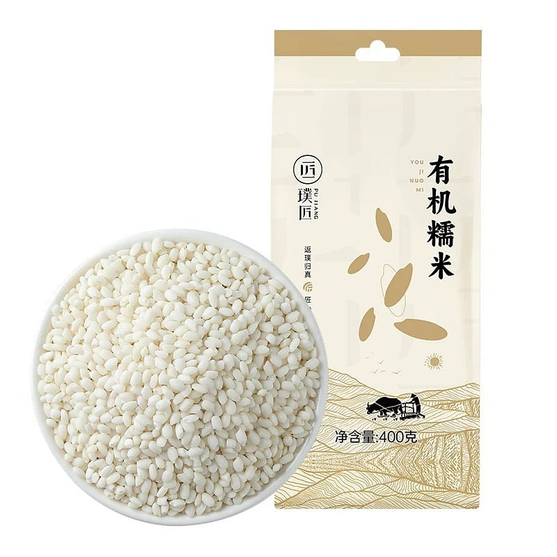 Pujiang Organic Glutinous Rice 400 g