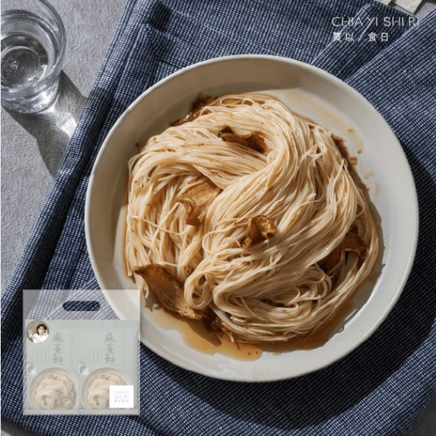Taiwan [ Chia Yi Shi Ri ] Mojiang Noodles (1 bag/4 pieces) Best Before 06/11/24 128 グラム