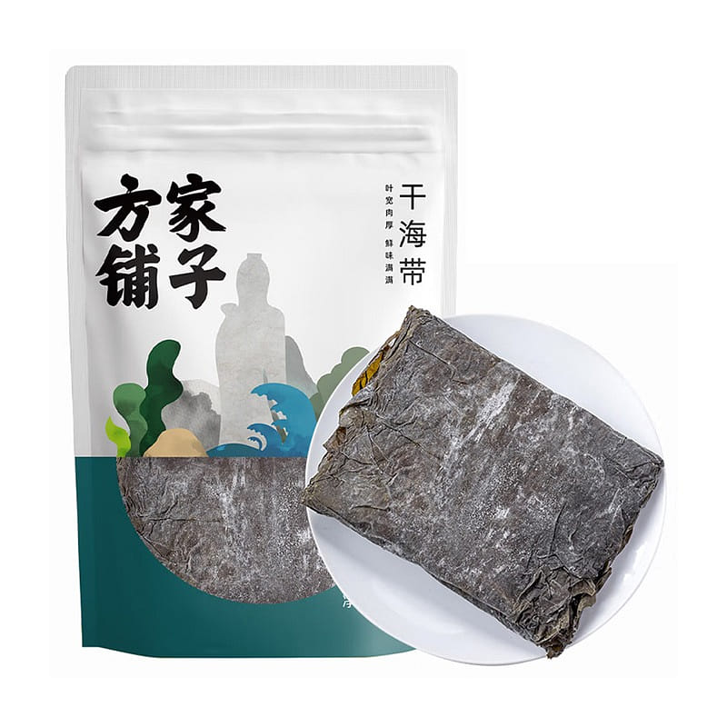 方家铺子 干海带厚片干货 昆布 食材 220 克