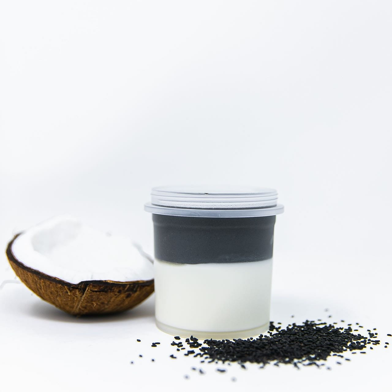 Sesame Coconut Milk Pudding(Fresh Made) 1 count