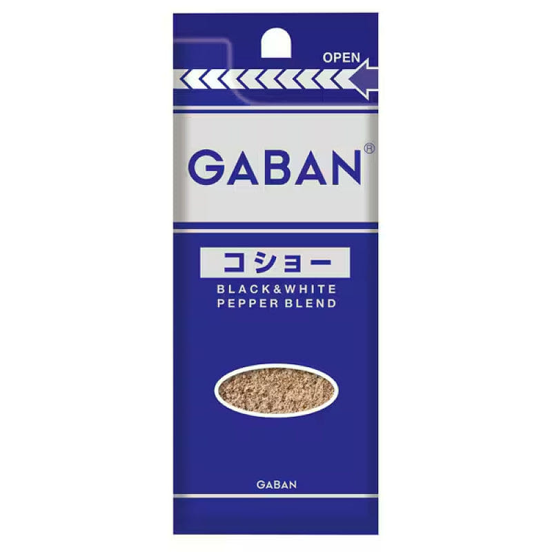 Gaban Black & White Pepper Blend, Refill 16g 1 each