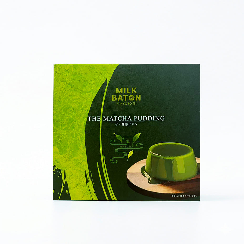 Milk Baton Matcha Pudding 4pcs 1 each