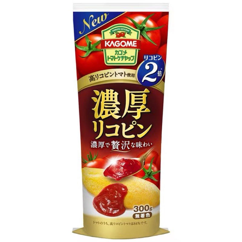 KAGOME Rich Lycopene Tomato Ketchup 300g 1 each