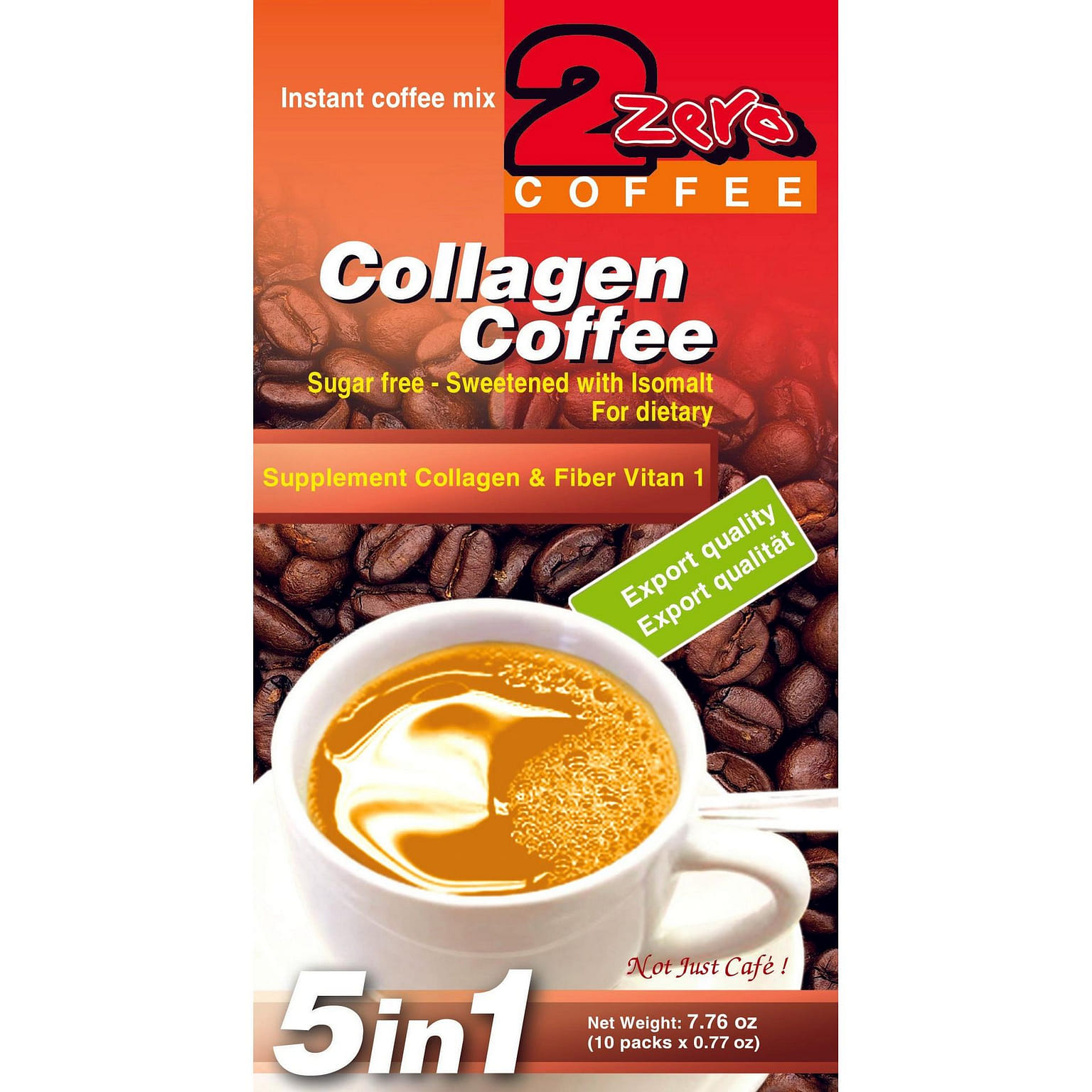 2 Zero Coffee 5 In 1 Diet 7.76oz 1 개