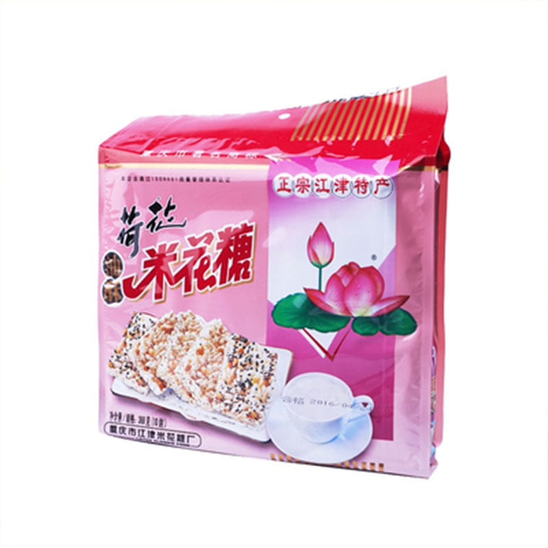 "Contains 10 small bags" Lotus brand Jiangjin popcorn Chongqing specialty 368 g