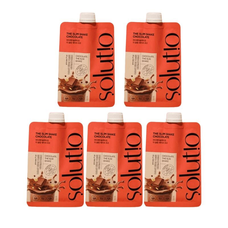 1 bag of solut!o milkshake chocolate flavor*5 40 그램