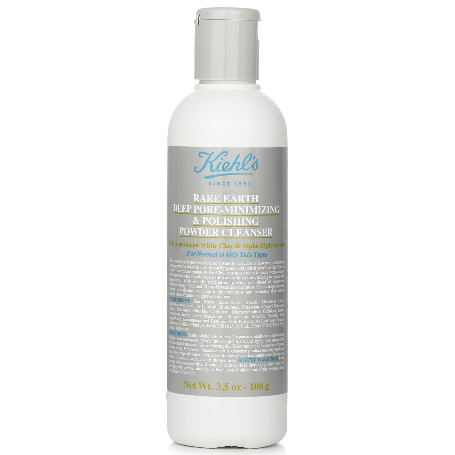 Kiehl's Rare Earth Deep Pore-Minimizing &amp; Polishing Powder Cleanser 100g/3.5oz 100 그램