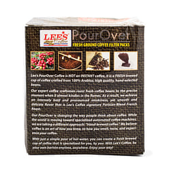 Lee's Coffee Pour Over Coffee, Parisian Blend 8ct 88 g