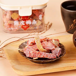 Quan li tang  Tangerine peel plum strips Seedless plums 228g*1 can 228 g