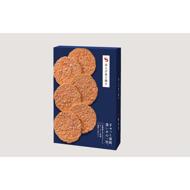 [Japan Direct Mail] Keishindo Sweet Shrimp Crackers 6 pi 1 개