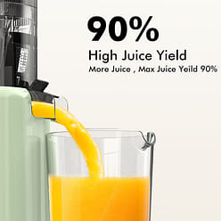 150W Cold Press Juicer Machine, Green 1 count