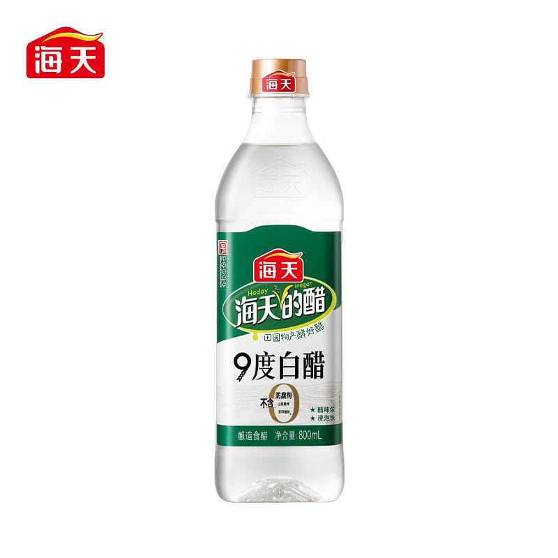 Haitian 9% Acidity White Vinegar for Home Cooking 800 ml