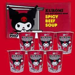 Kuromi Pho Rice Noodle Soup - Spicy Beef Flavor 348 g