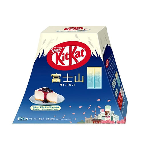 weee_bakery_Kitkat Blueberry Cake Flavor Wafer 10 pcs 1 box