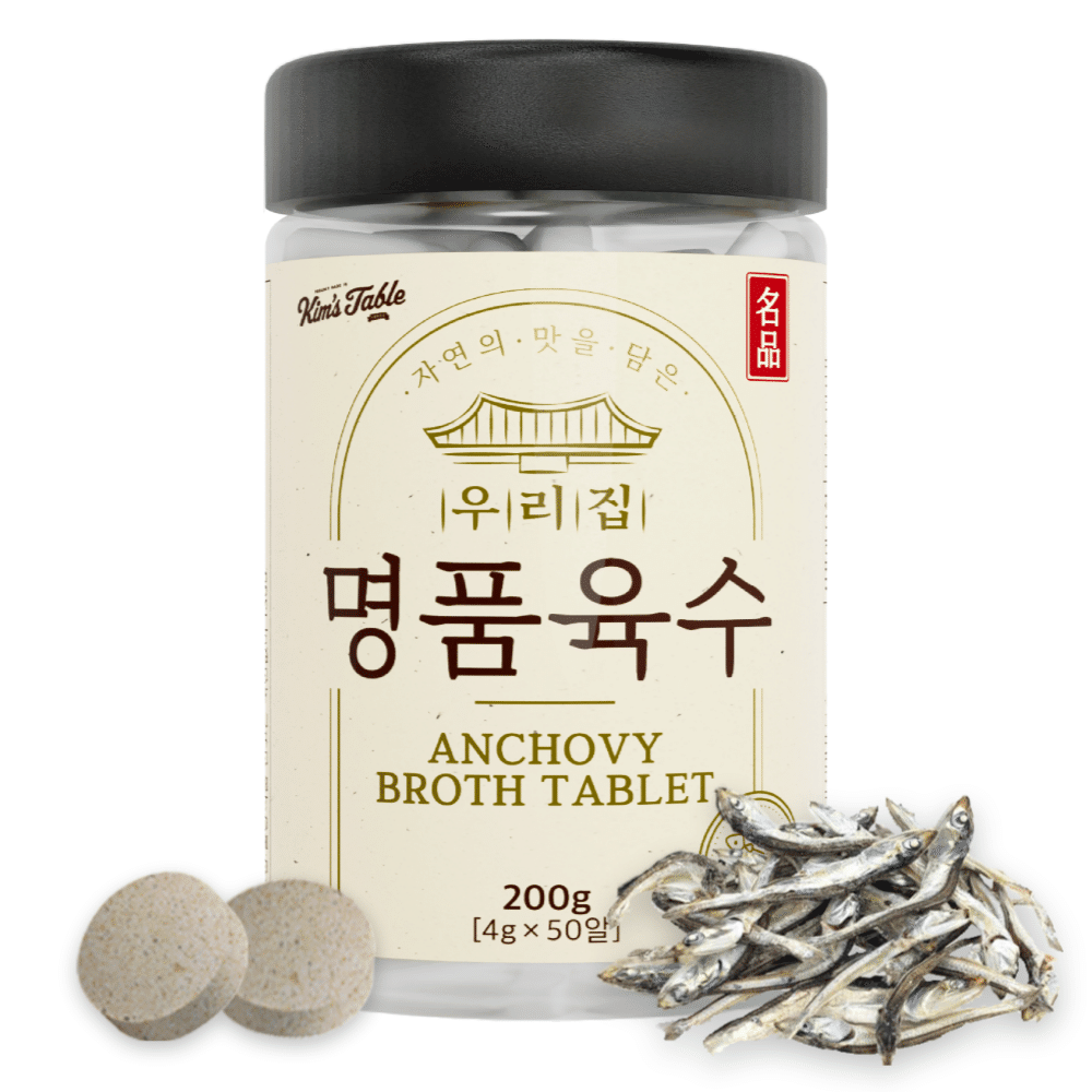 킴스테이블 우리집 명품육수 육수 200g (4g x 50개) 9 온스