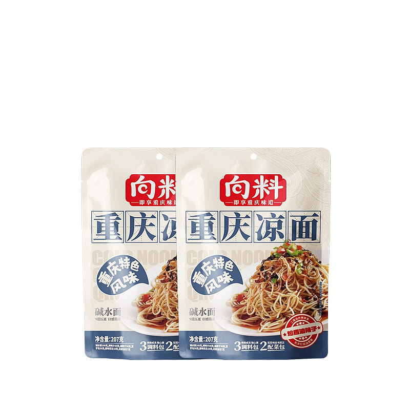Chongqing cold surface alkali water 207g*2 bags 414 g