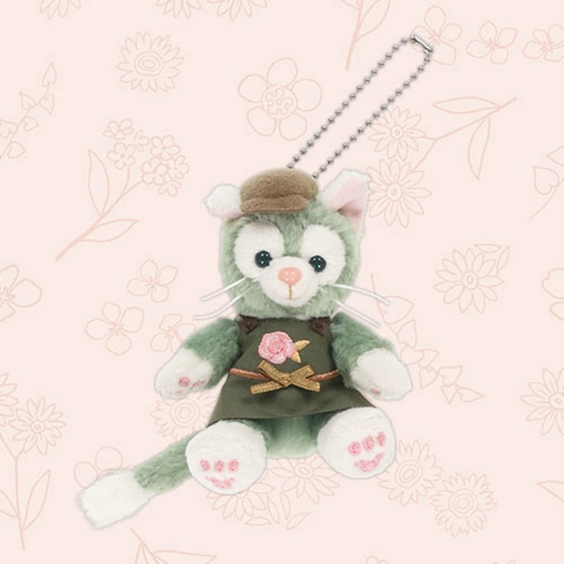 Disney Duffy & Friends Circle of Friendship Gelatoni Plush Keychain 1 개