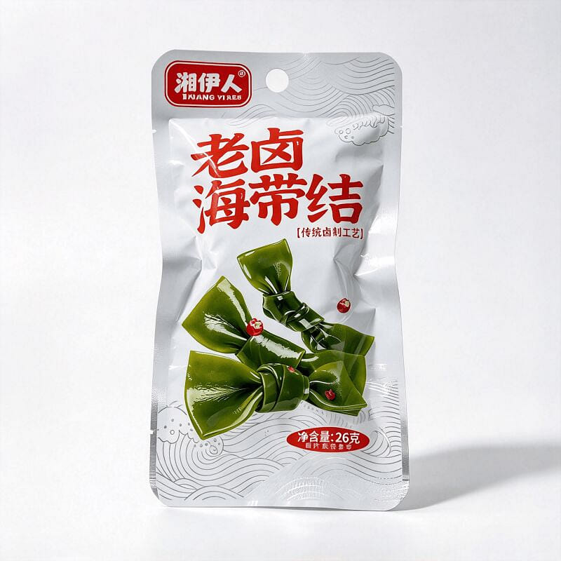Old Soy Sauce Seaweed Knots 26g X 10 pack 1 each