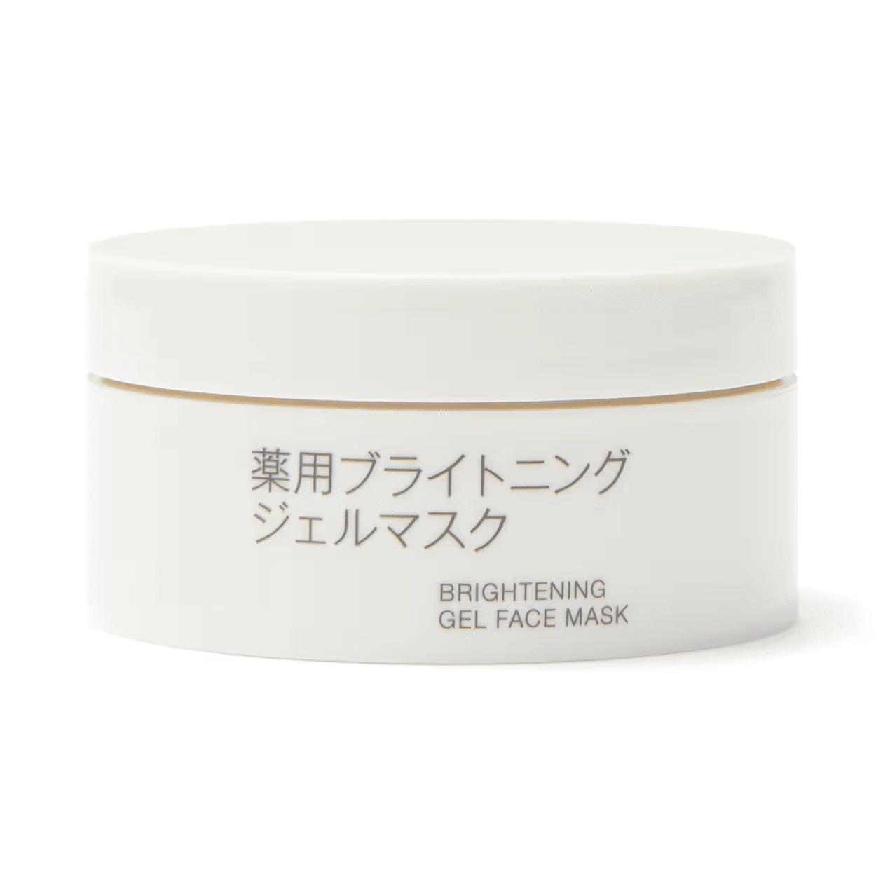日本MUJI 无印良品 药用亮白美容液啫喱面膜 45 克