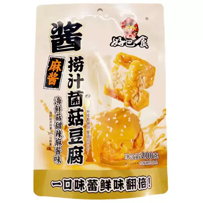 好巴食海鮮菇甜辣南溪豆乾 200g*1 袋 18.28 克