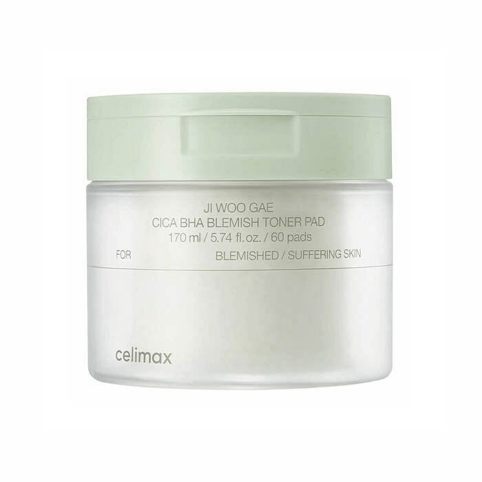 CELIMAX Ji Woo Gae Cica BHA Blemish Toner Pad 1 개