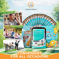 코코넛 커피, 코코넛 커피 케이크, 건조 과일 3 개입