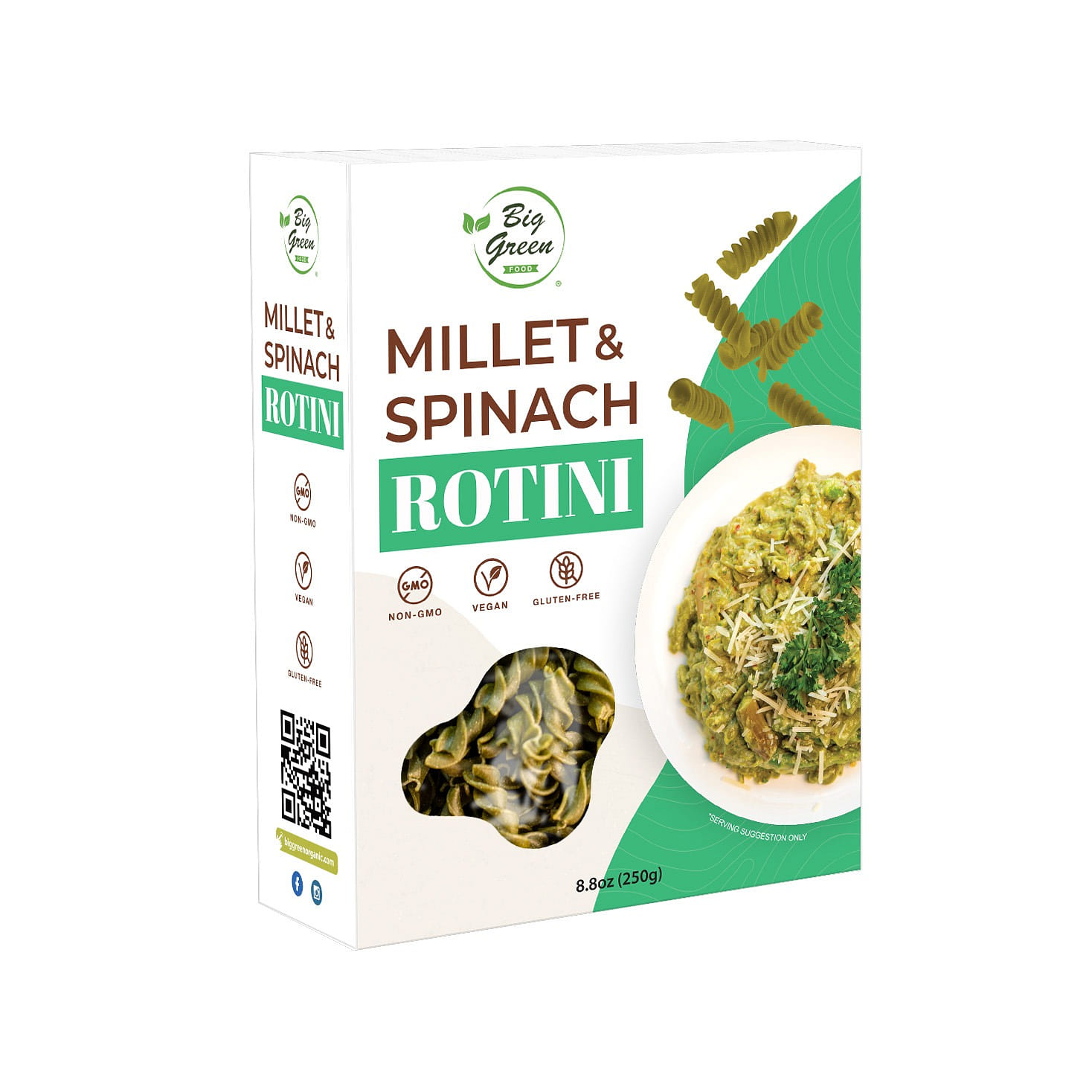 Millet & Spinach Rotini 8.8 oz