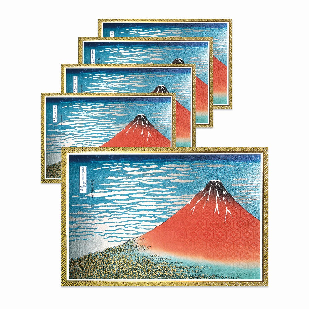 Japanese-style card with metallic finish Made in JP 1 ลัง