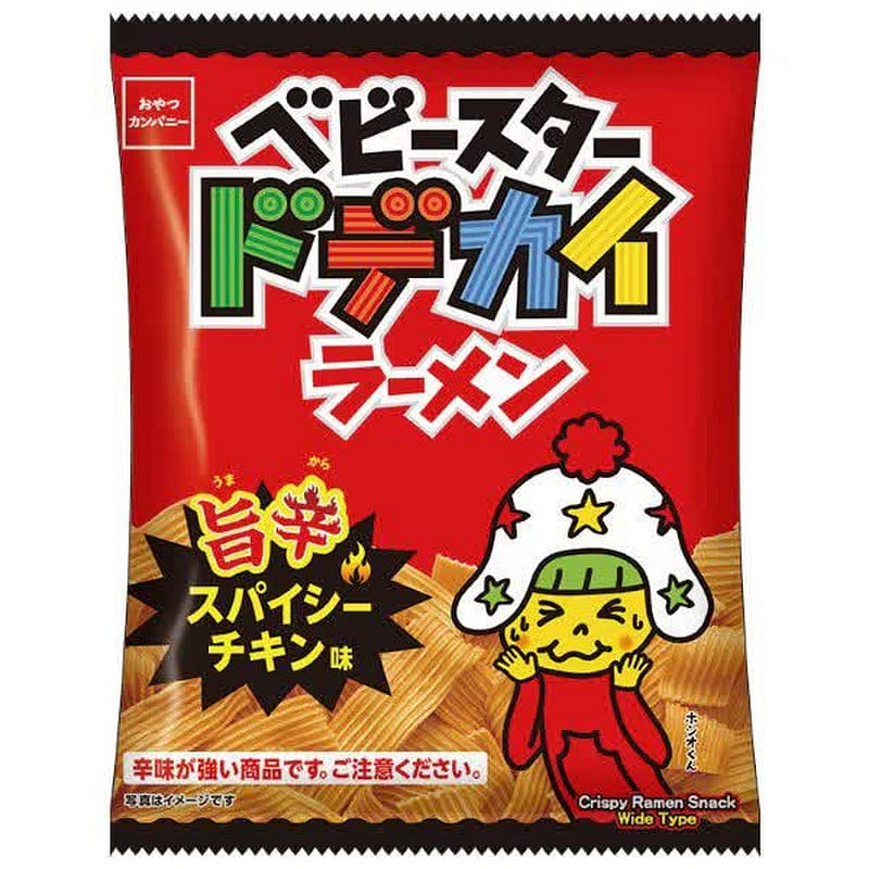 Oyatsu Dodekai Ramen Spicy Chicken 62g 1 개