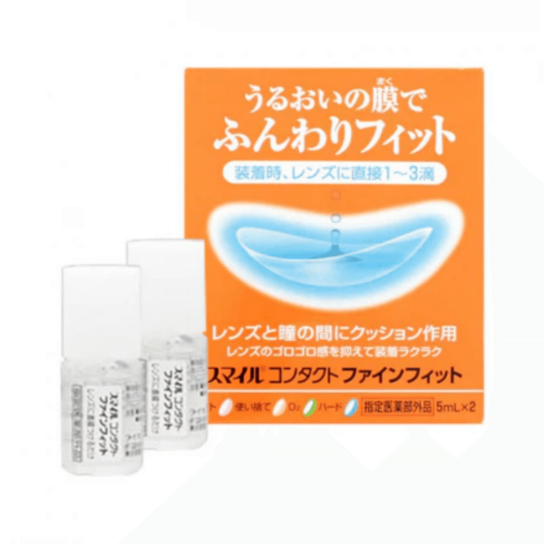 Lion Contact Lens Solution 5mL x 2 Bottles 1 개입