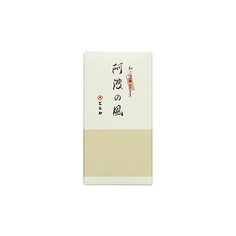 【日本直邮】虎屋 阿波之风 德岛县和三盆糖风味羊羹 330g 1块装 1 个