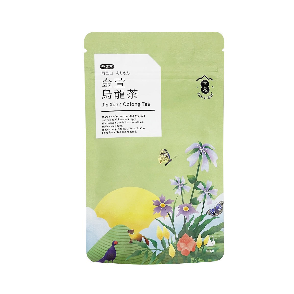 EATEA120 Formosa Tea-Jin Xuan Oolong Tea 2g*6pcs 12 그램