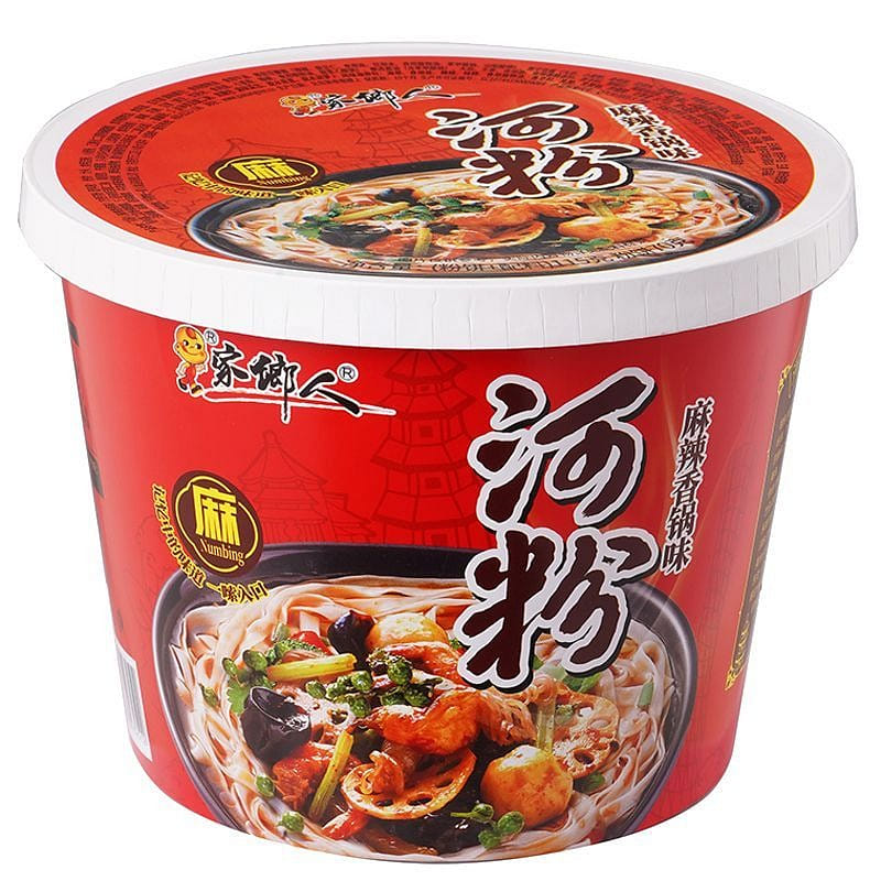 เส้นข้าวกวางตุ้ง Jiaxiangren รสโคล่เผ็ด 115กก. 115 g