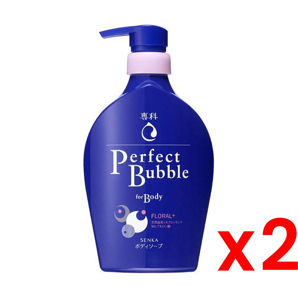 Senka Perfect Bubble Body Wash Floral 500mlx2 500 ml