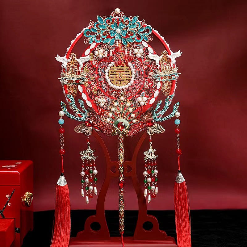 Chinese Wedding Fan/Chinese Style Wedding Souvenir Valentine's Day Gift-Fan 1 개