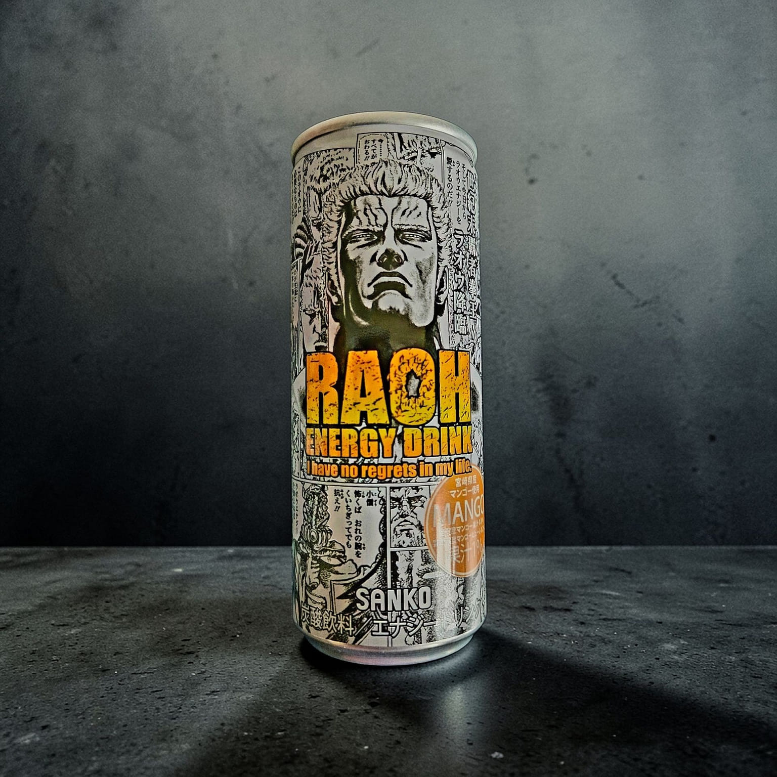 日本Sanko Raoh 芒果味能量碳酸饮料 250 毫升