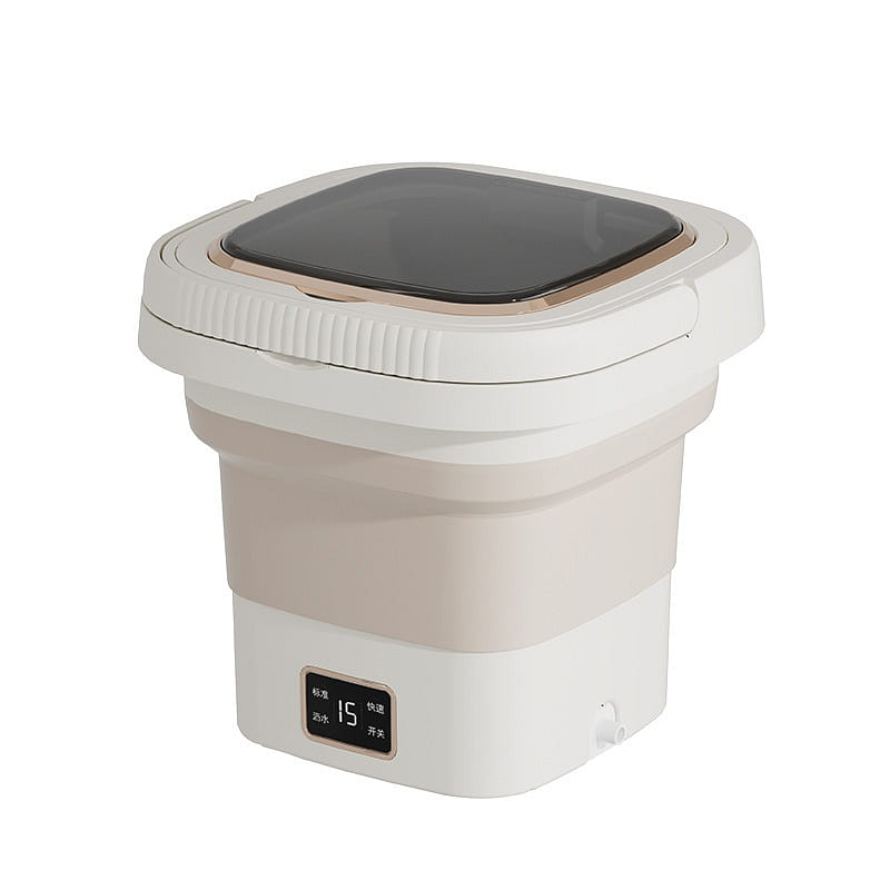 Intelligent Digital Display Folding Washing Machine White 9L 1 개