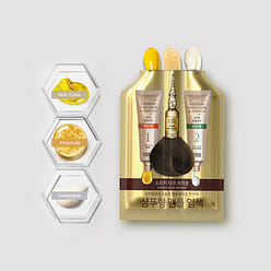 HAARAZ Blending Natural Brown Shampoo Hair Color & Ampoule 5pcs 1 each