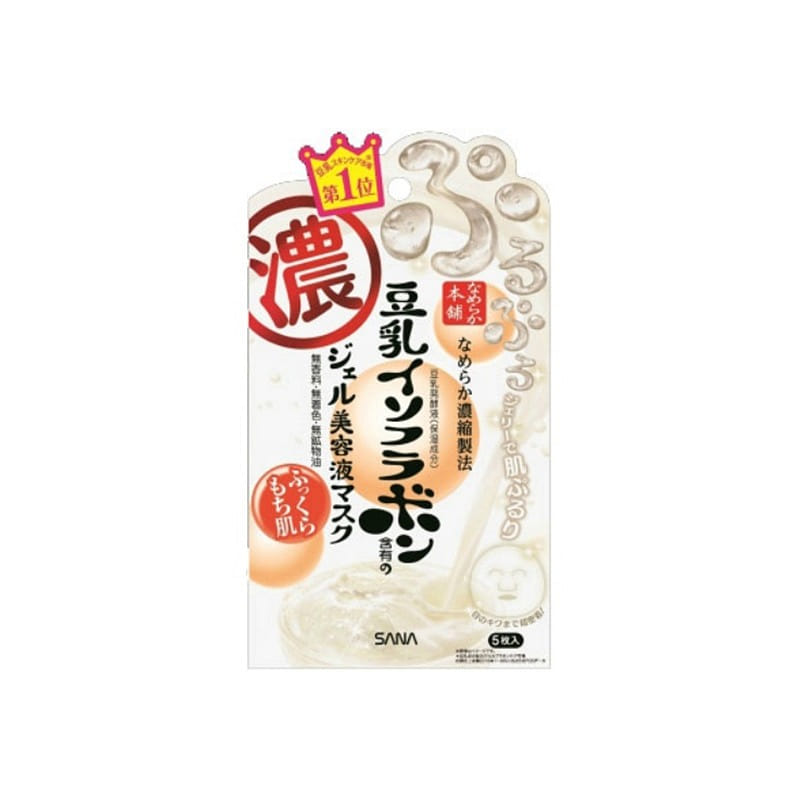 SANA Nameraka Honpo Gel Serum Mask 5 pieces 1 개