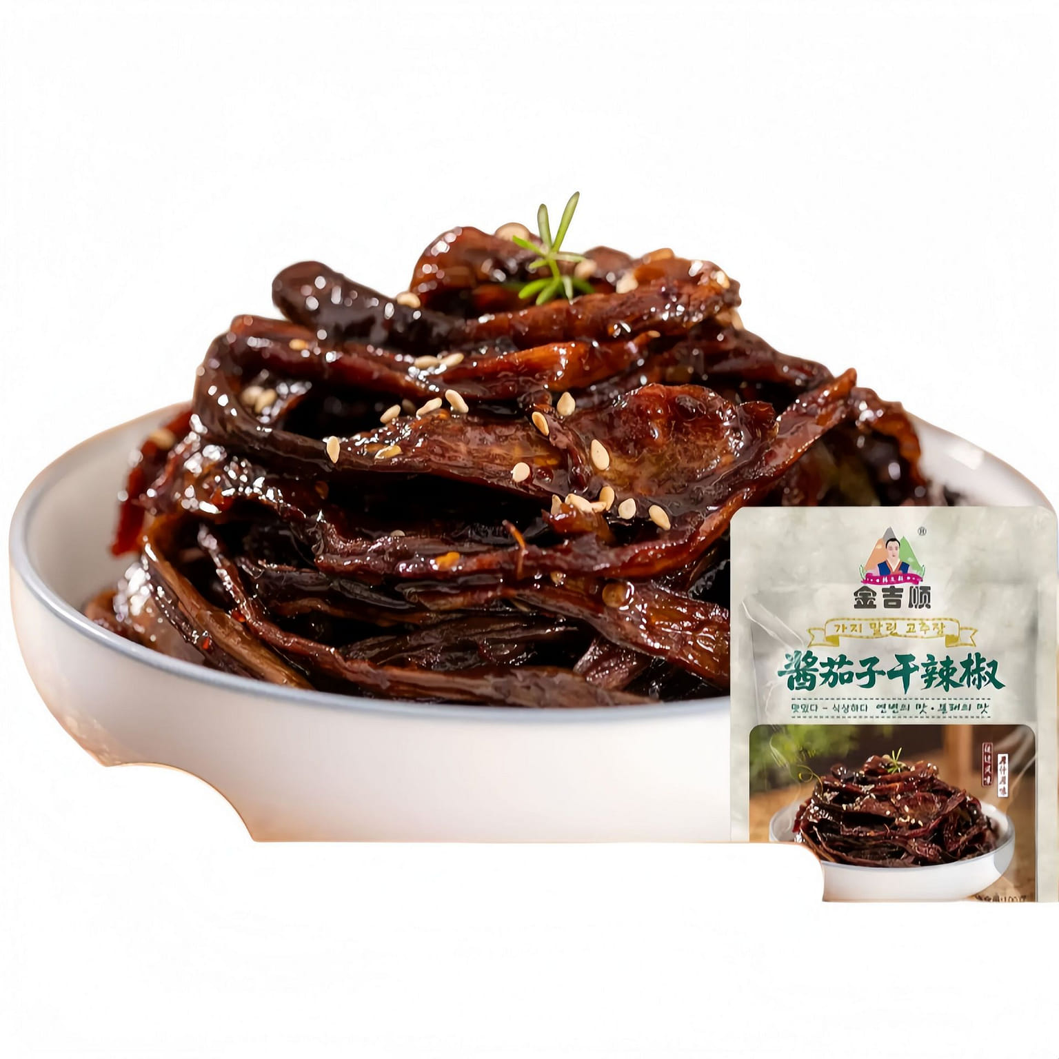 Jin Ji Shun Eggplant and Dried Chilli Sauce Pickle 100 g