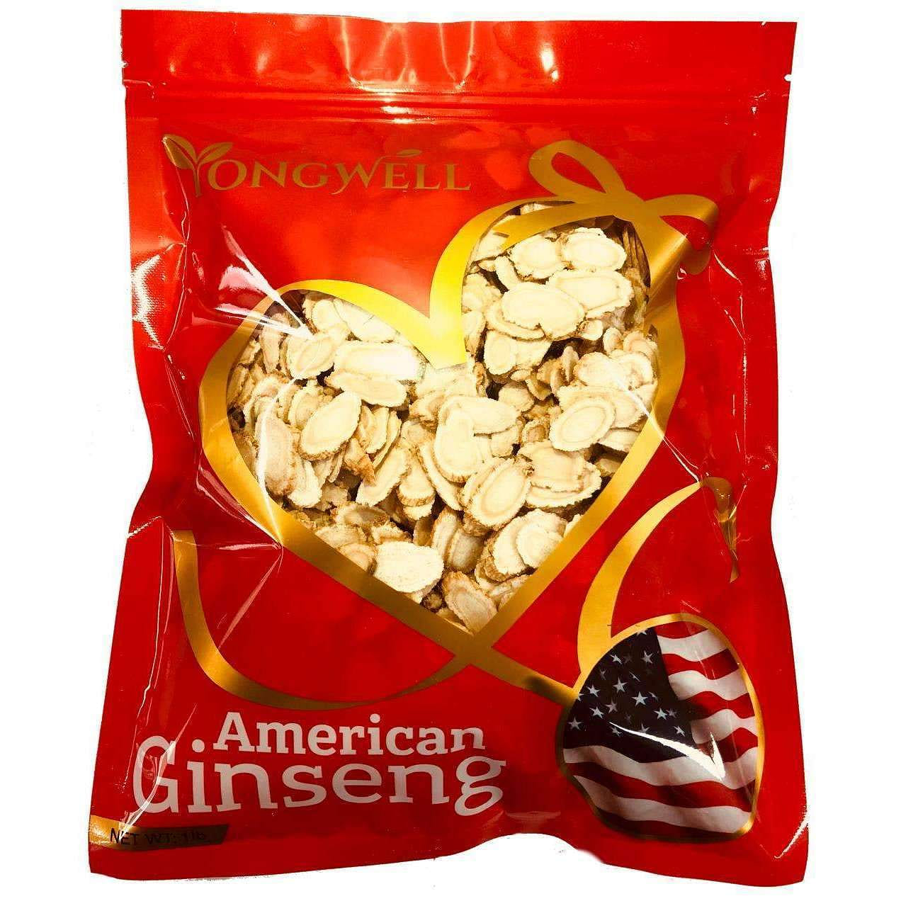 Hand-selected A Grade American Ginseng Slices - Medium Size (Gift Bag) 1 개입
