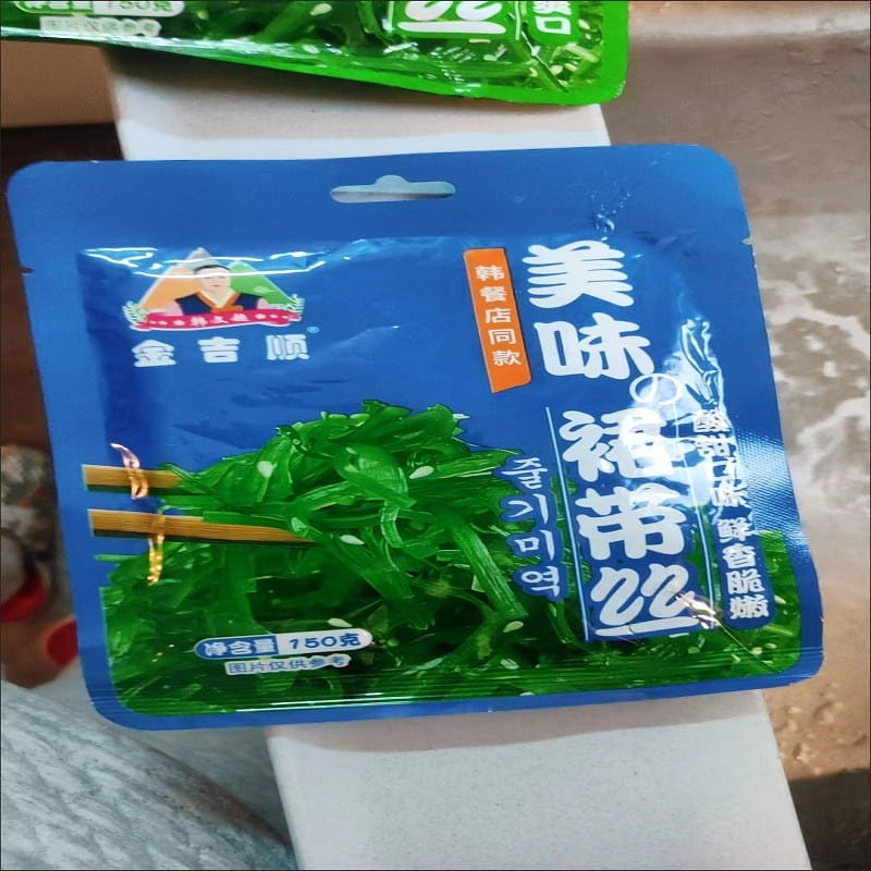 金吉順裙帶菜絲即食涼拌開胃下飯菜日料店酸甜味 150 克
