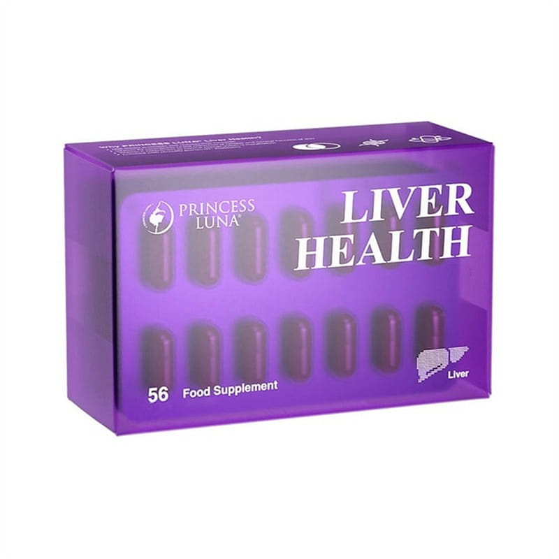 Lunar God Little Purple Box Milk Thistle Liver Tablets Silymarin Oral 56 capsule 1 ส่วน