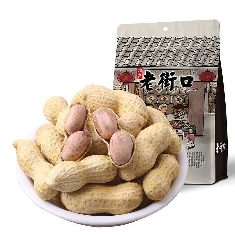 Laojiekou Garlic-Flavored Peanuts (420g) 420 g