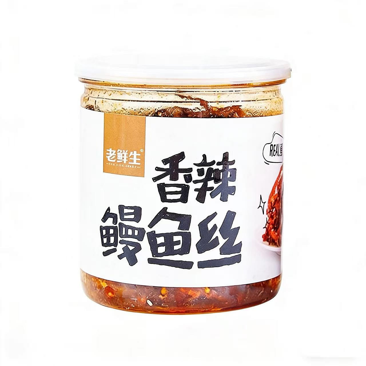 Old fresh raw spicy eel shredded 250g*1 can 250 그램