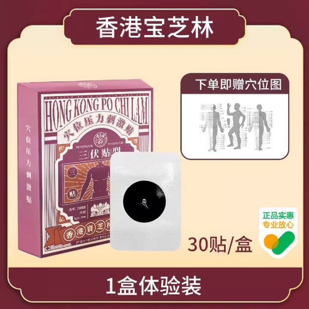 Baozhilin Medical Sanfu Plaster 30 patches per box 1 케이스