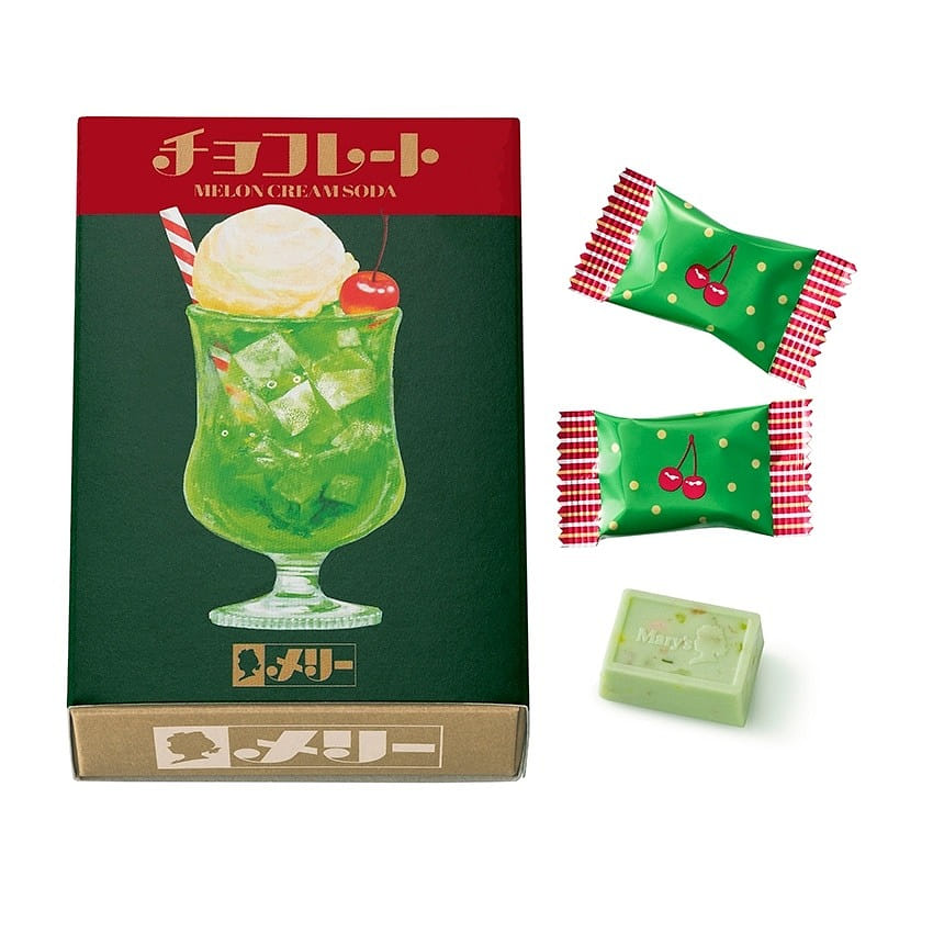 Mary Valentine Day Limited Chocolate Melon Flavor 1 box